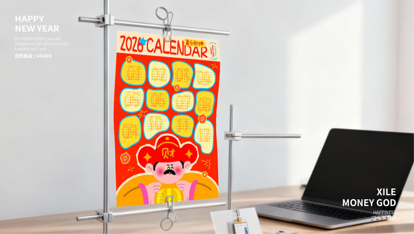 喜乐财神马年版