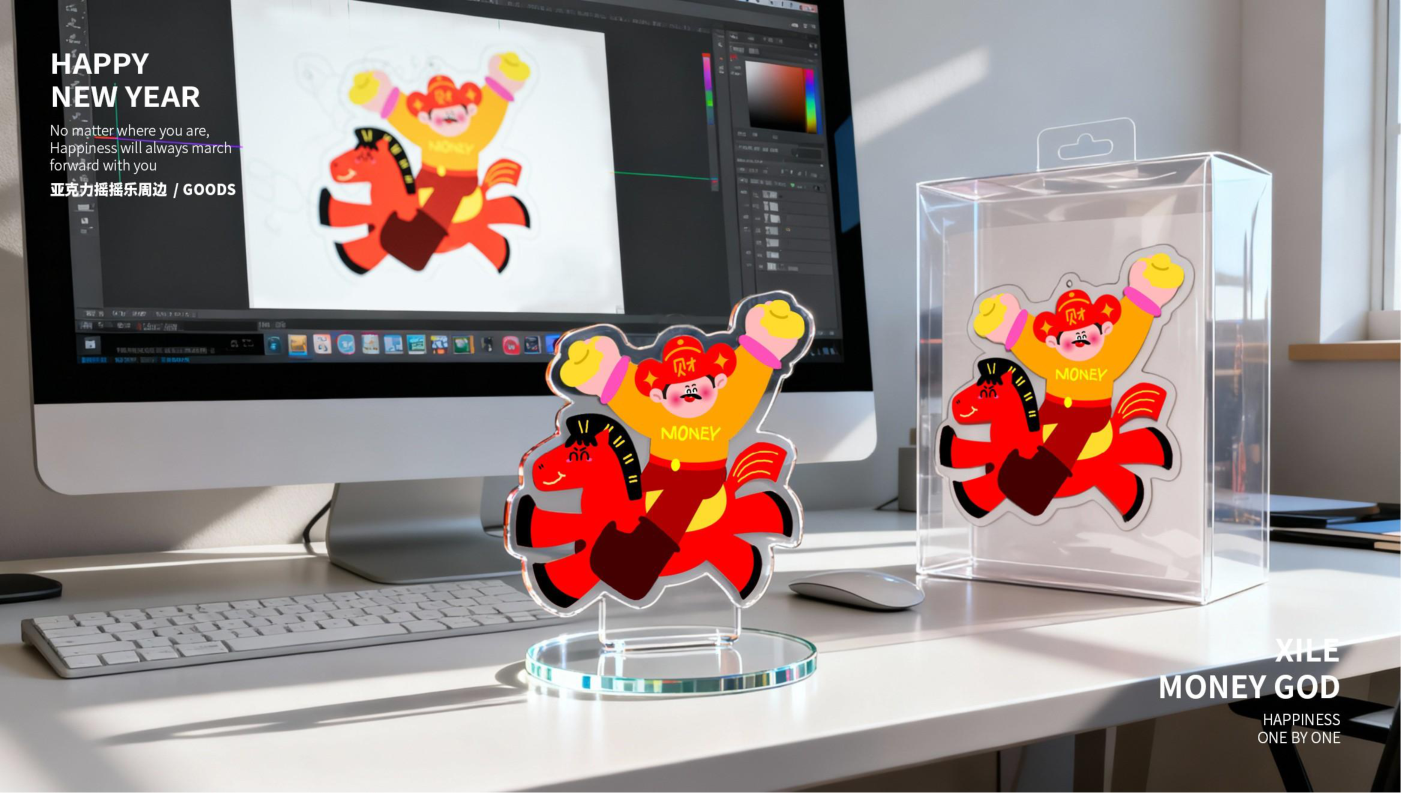 喜乐财神马年版