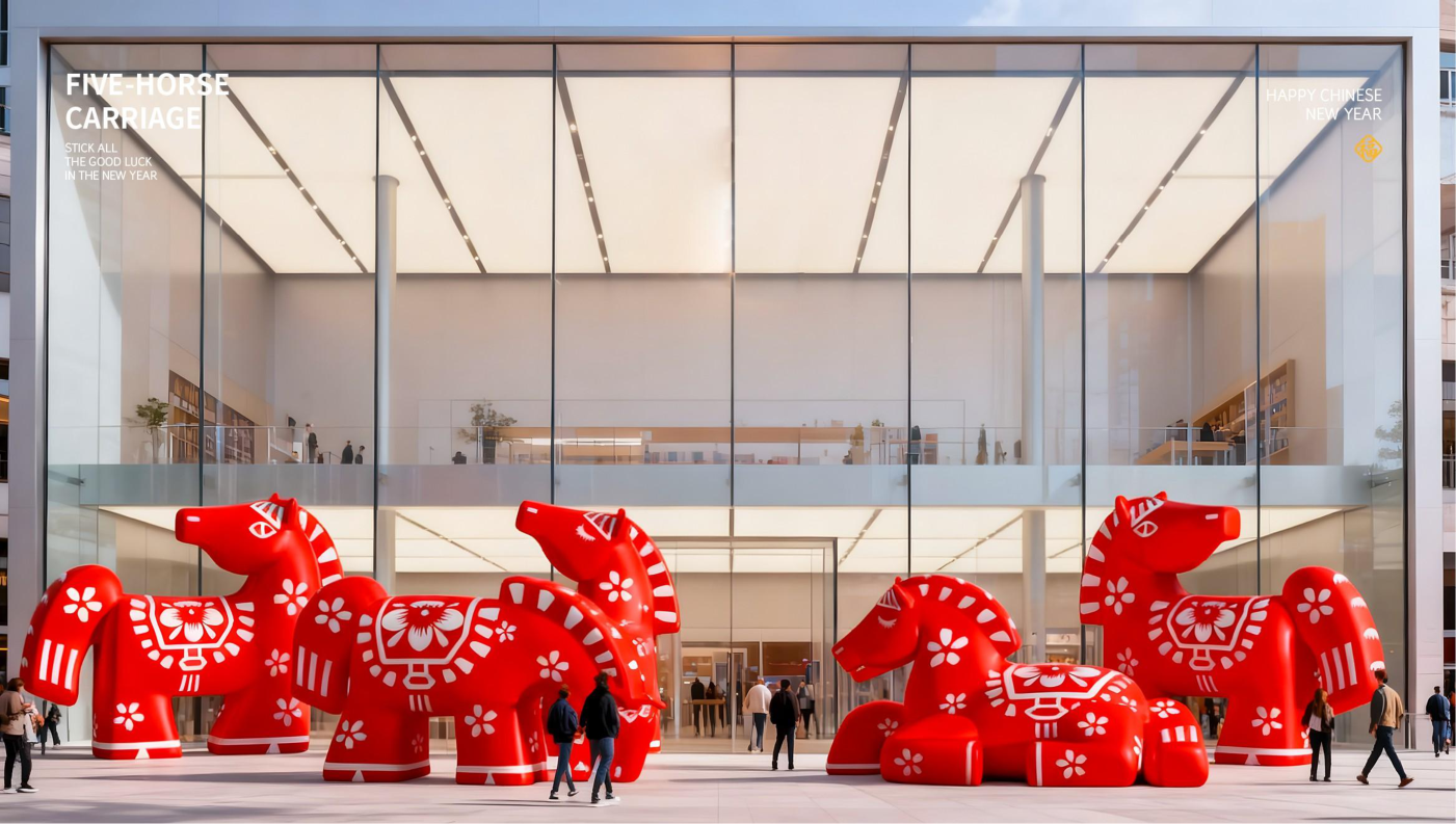 五福临门五福马 IP