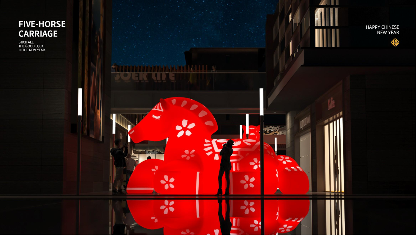 五福临门五福马 IP