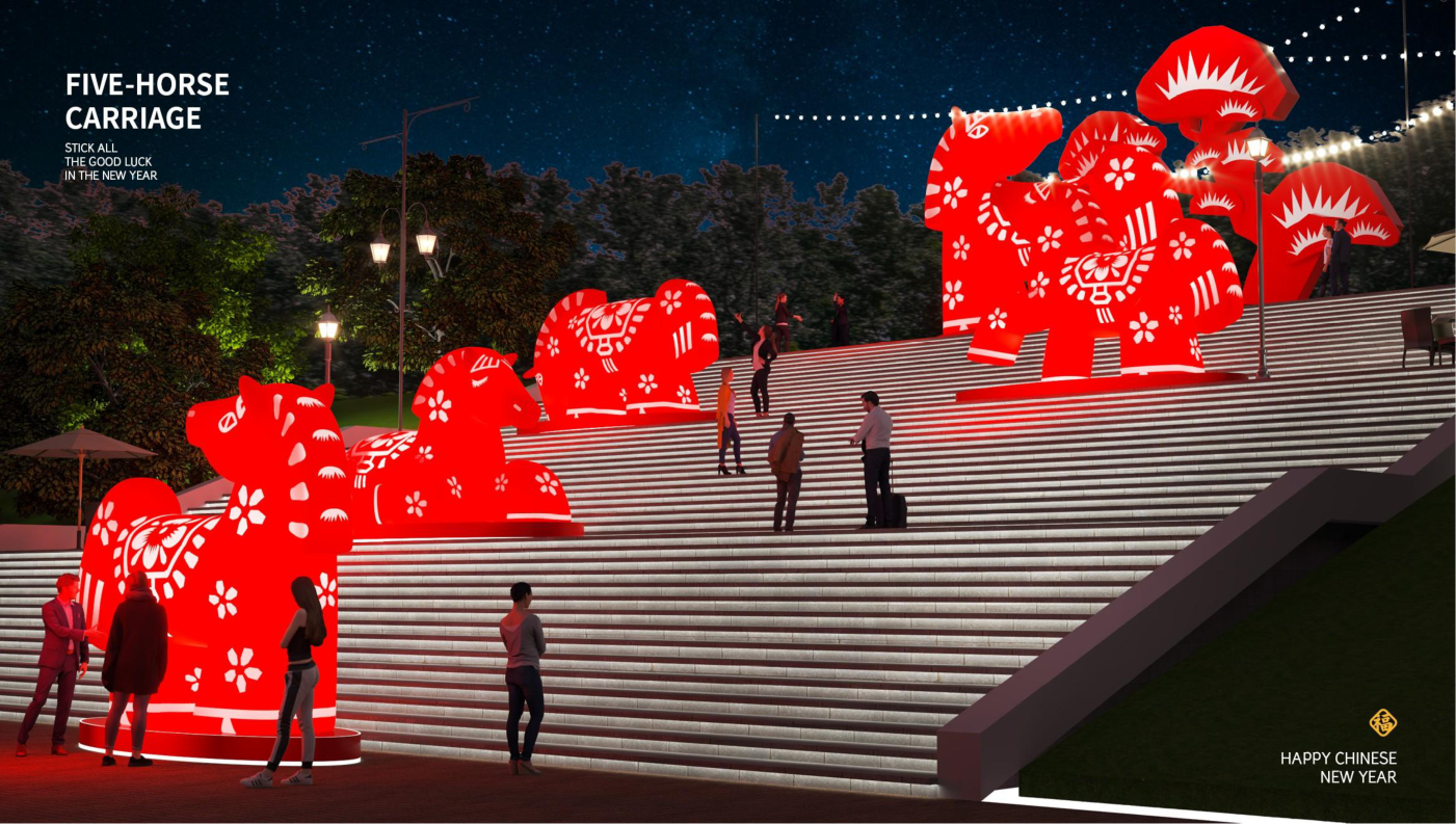 五福临门五福马 IP