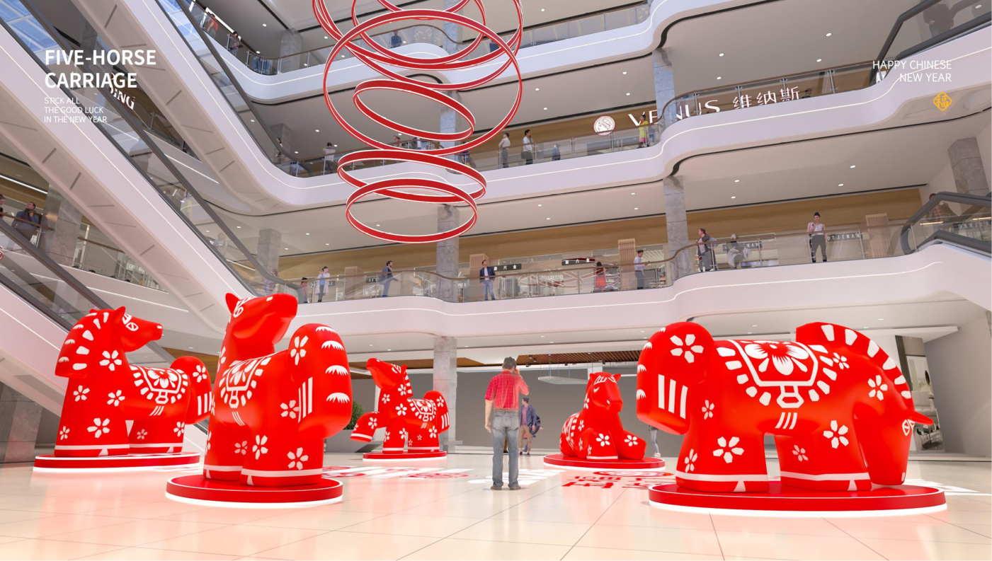 五福临门五福马 IP