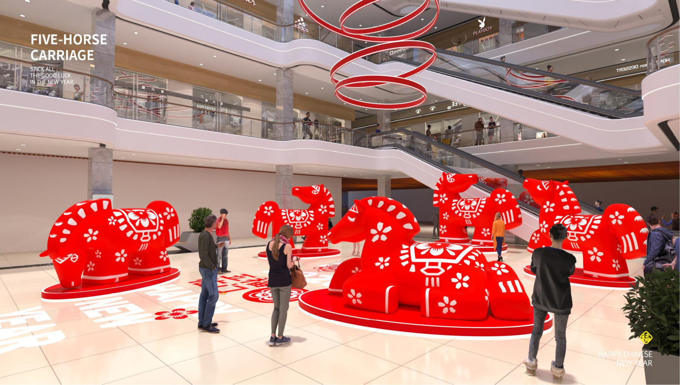 五福临门五福马 IP