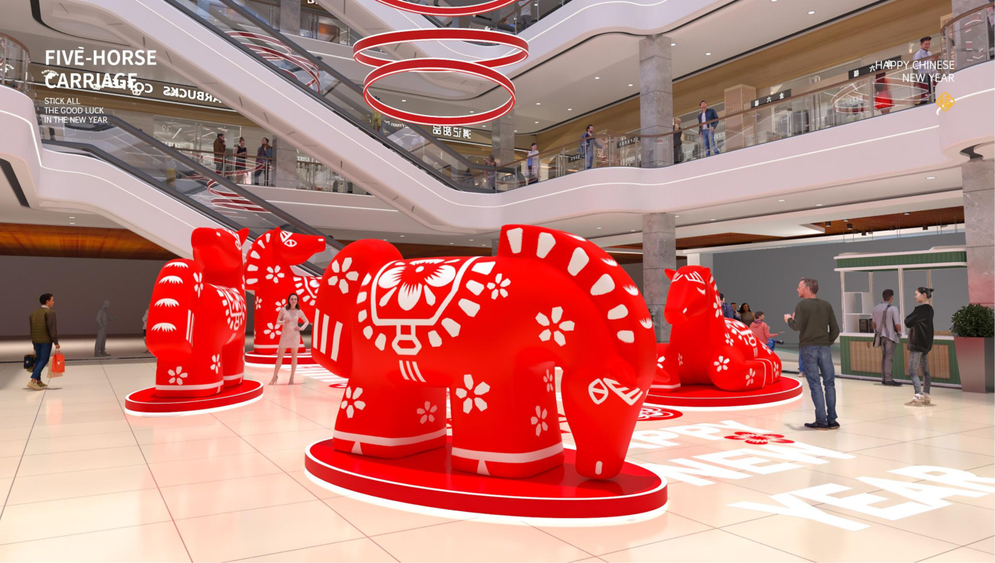 五福临门五福马 IP