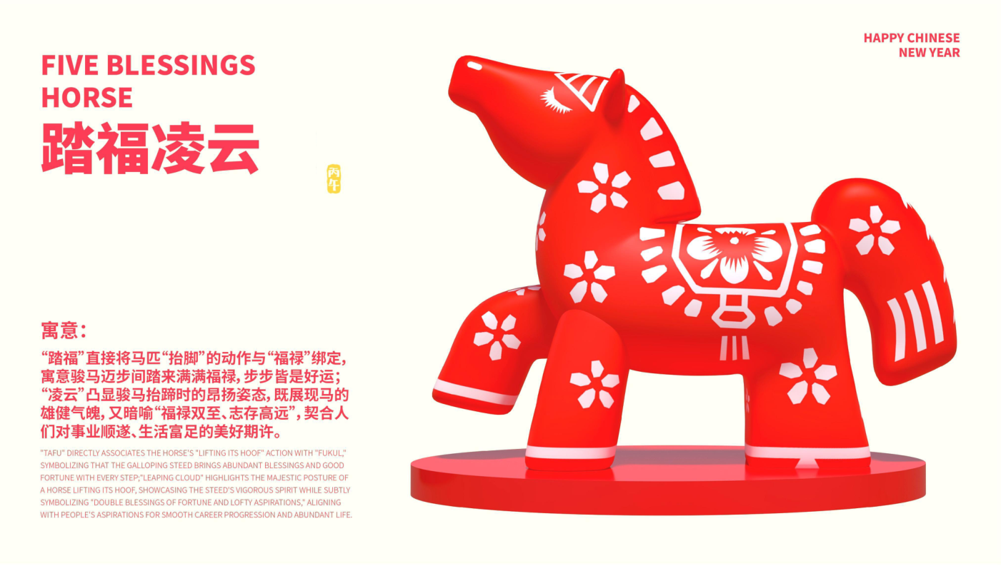 五福临门五福马 IP