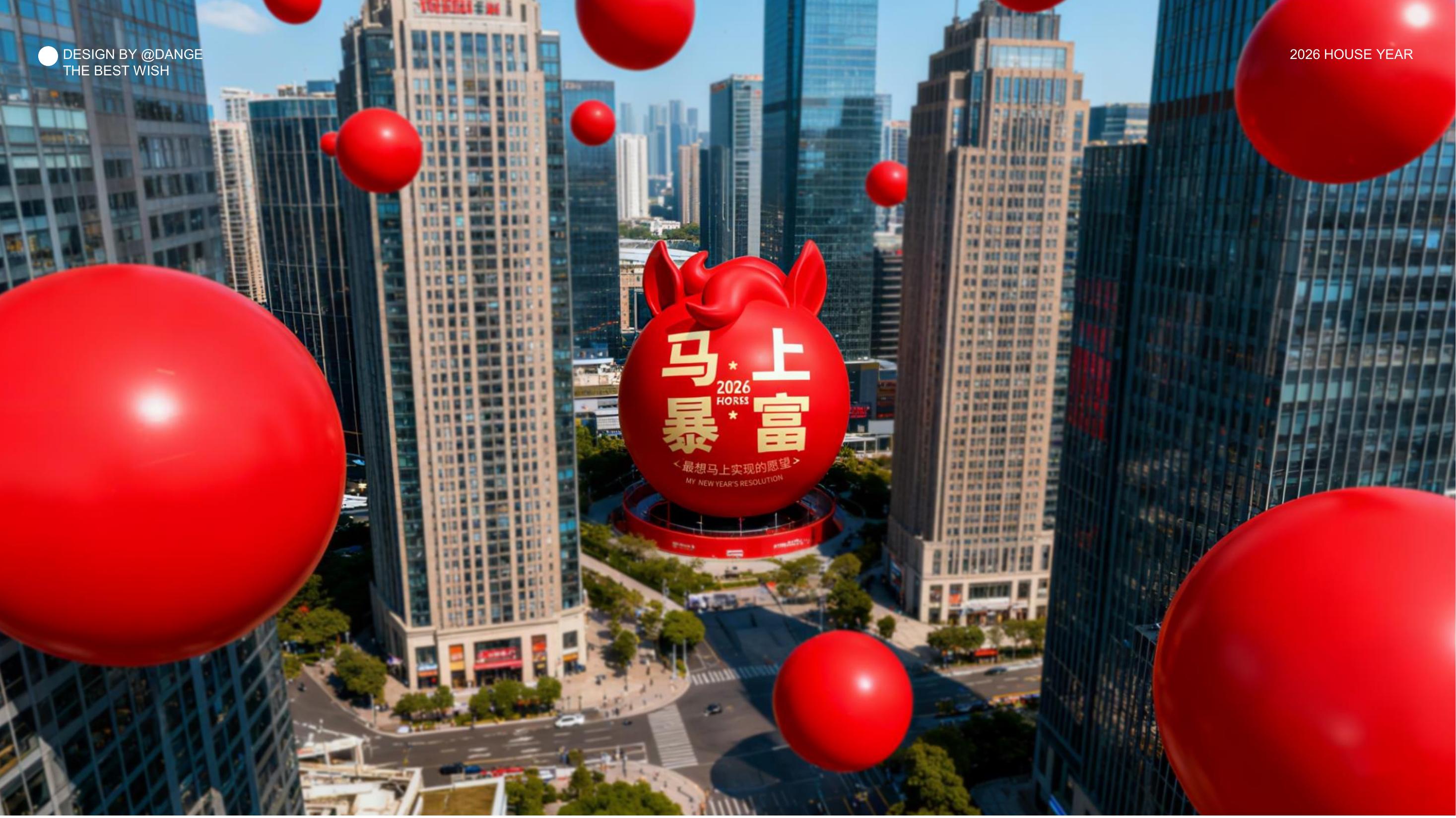 大红马来了！马上实现愿望