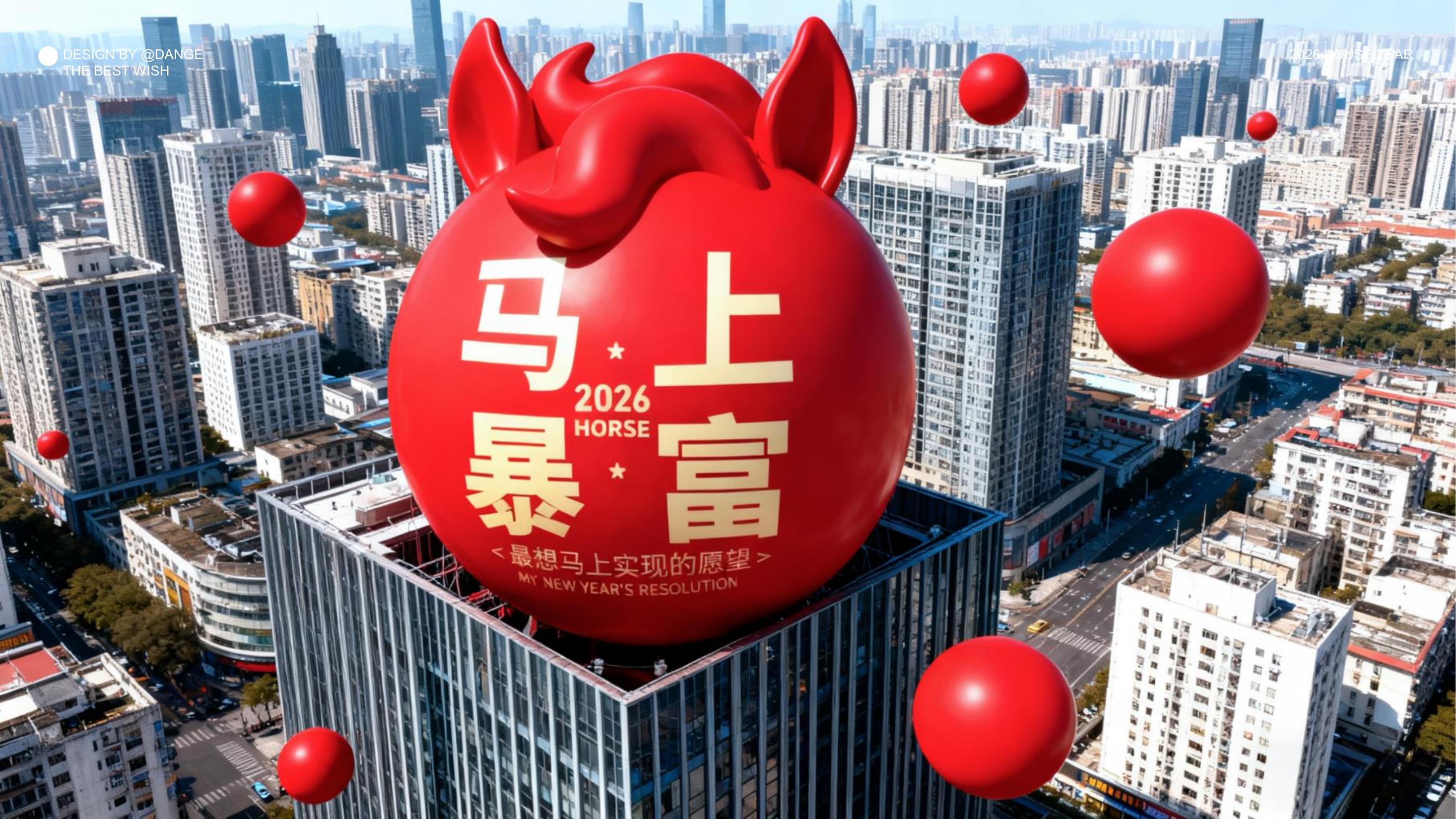 大红马来了！马上实现愿望