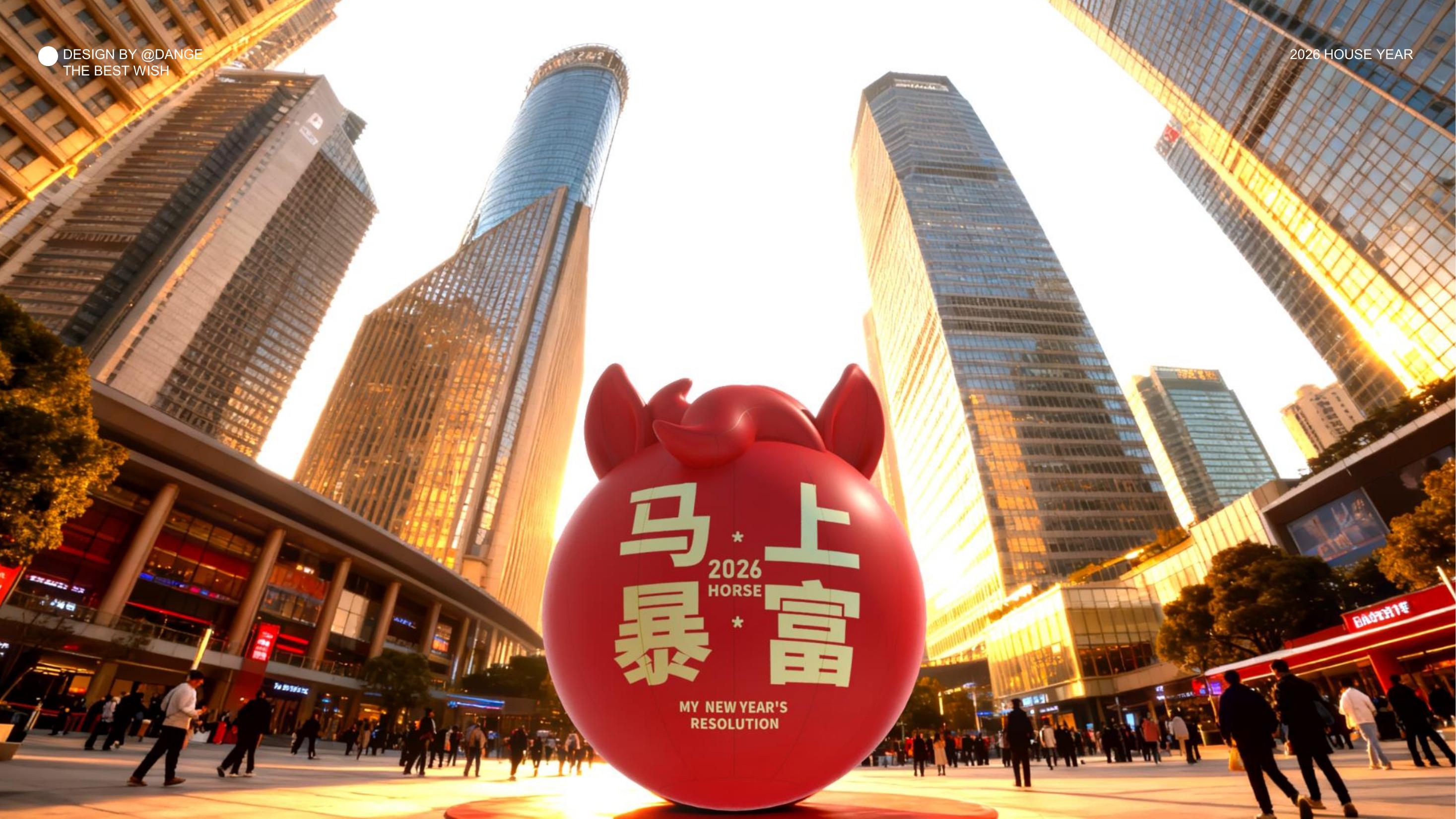 大红马来了！马上实现愿望