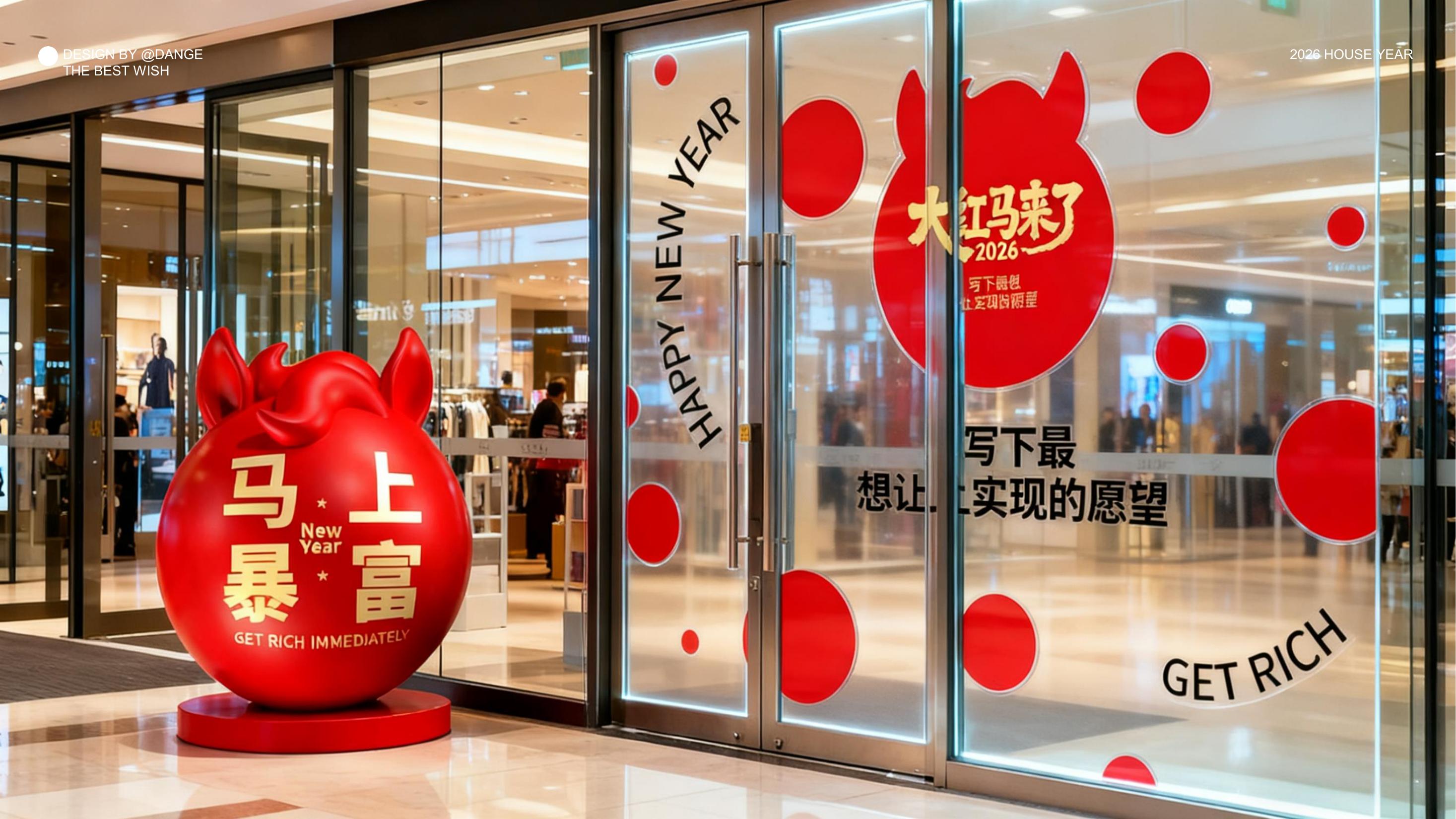 大红马来了！马上实现愿望