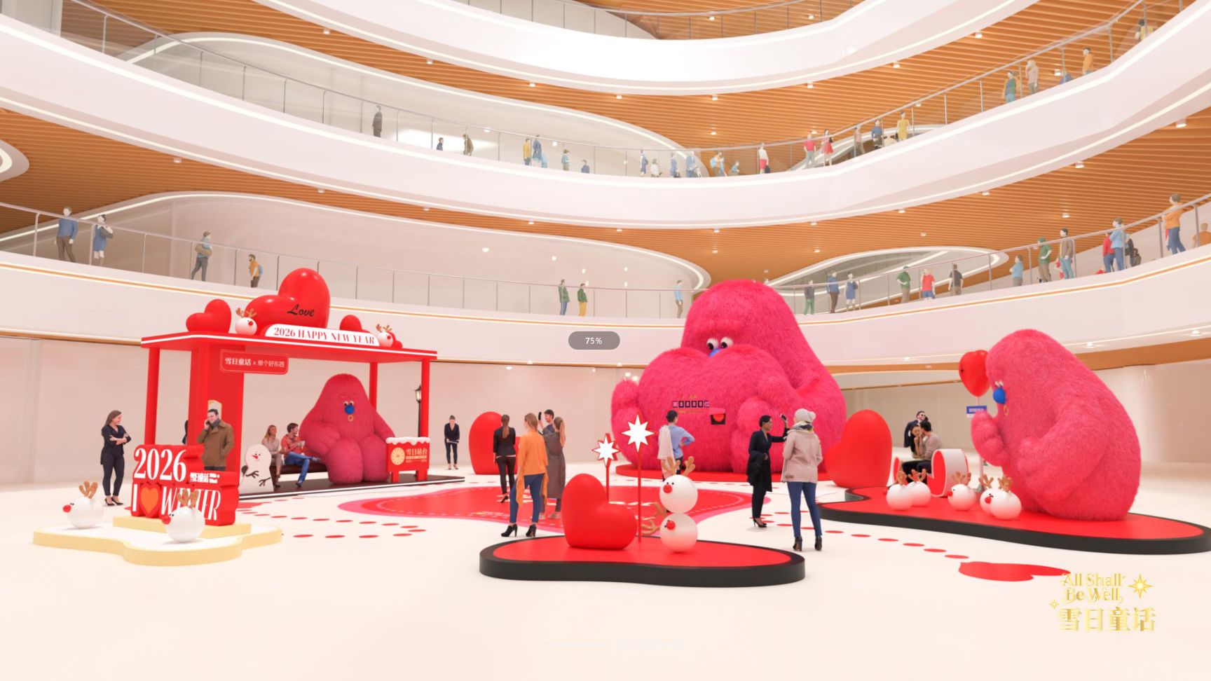 雪崽Riki茸宝Rimi-雪日童话