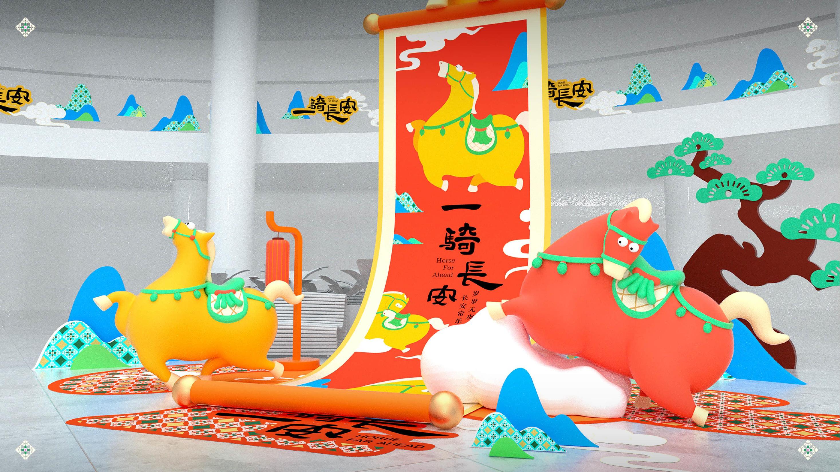 唐三彩-一骑长安