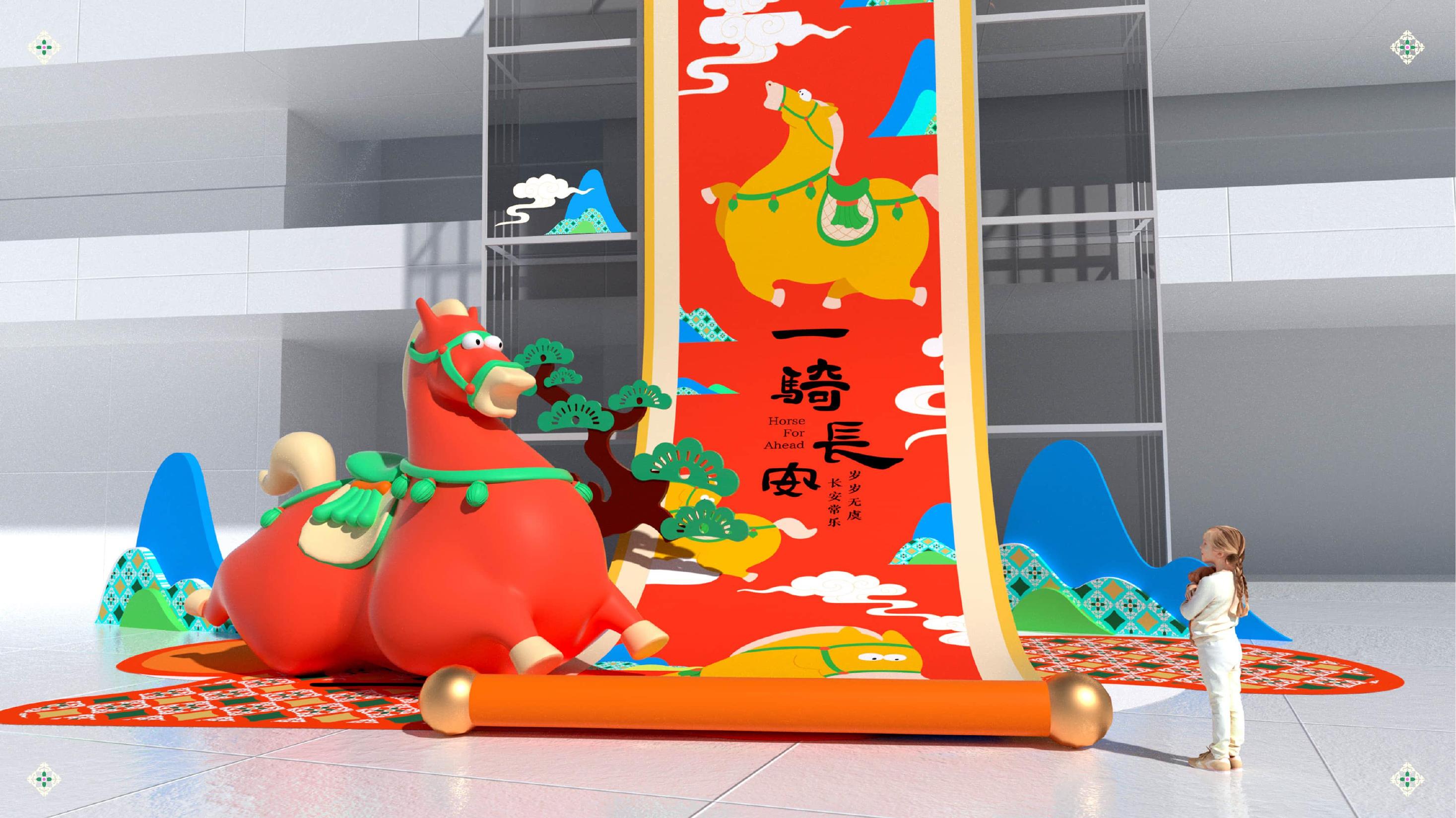 唐三彩-一骑长安