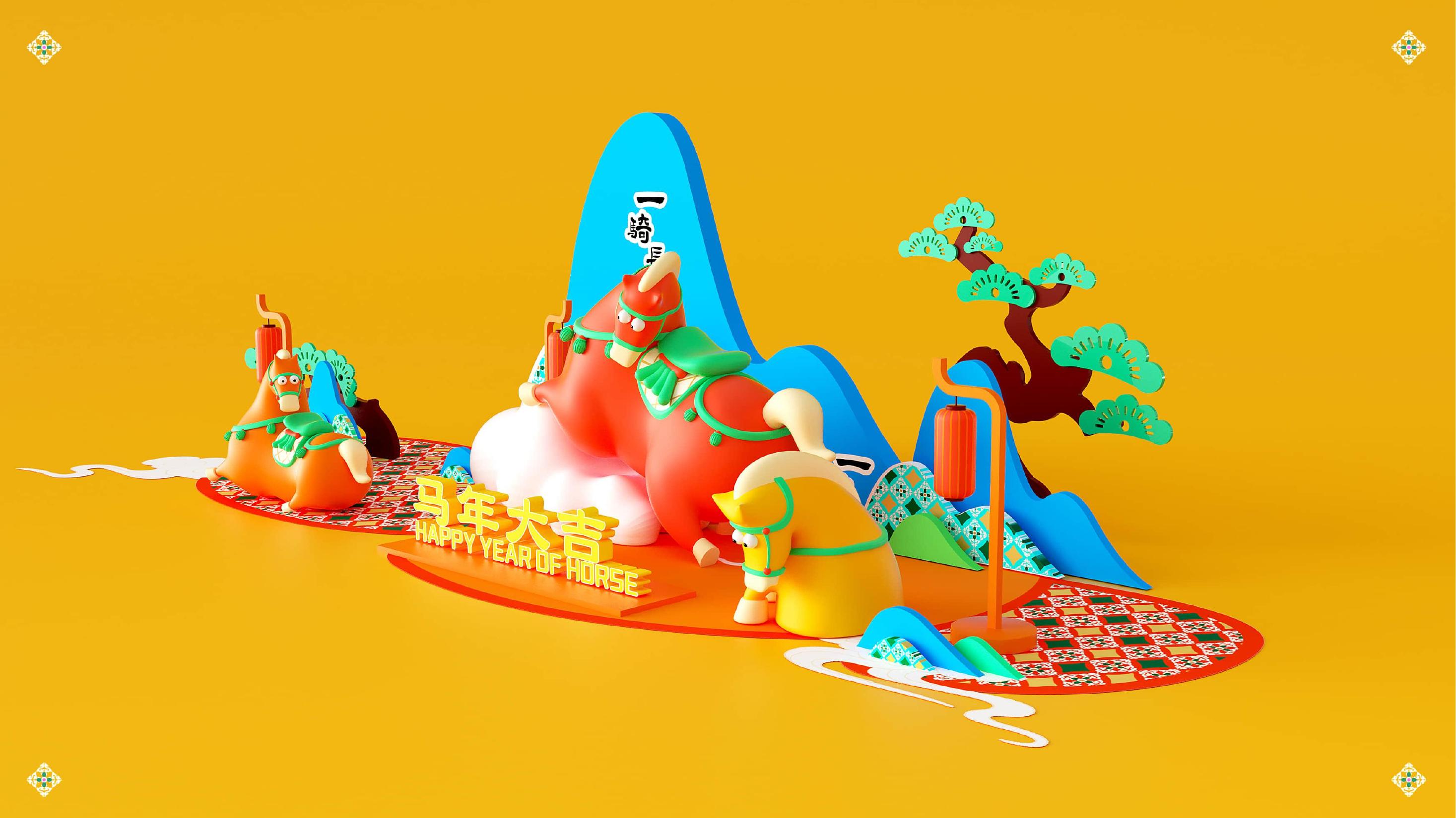 唐三彩-一骑长安