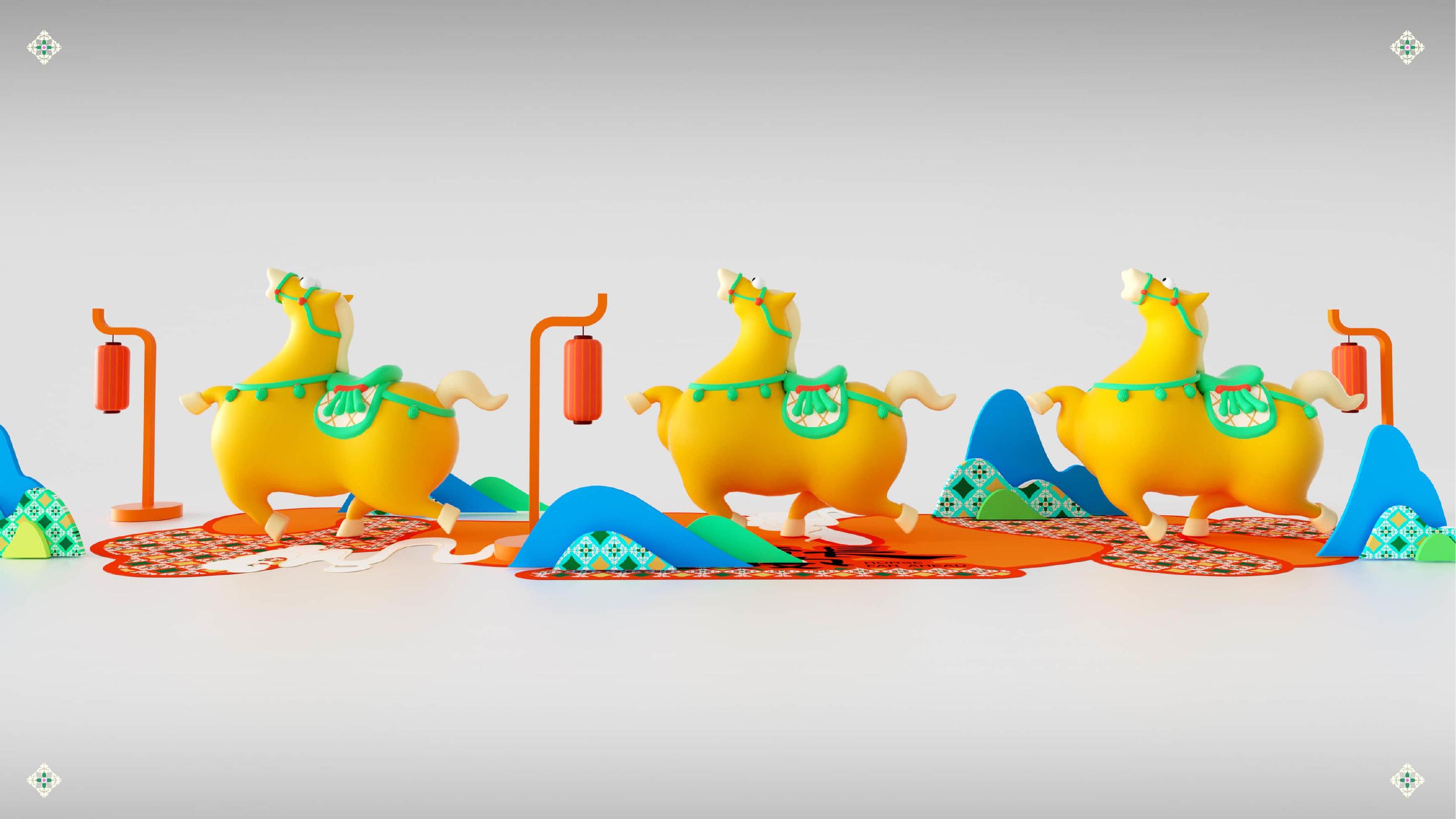 唐三彩-一骑长安