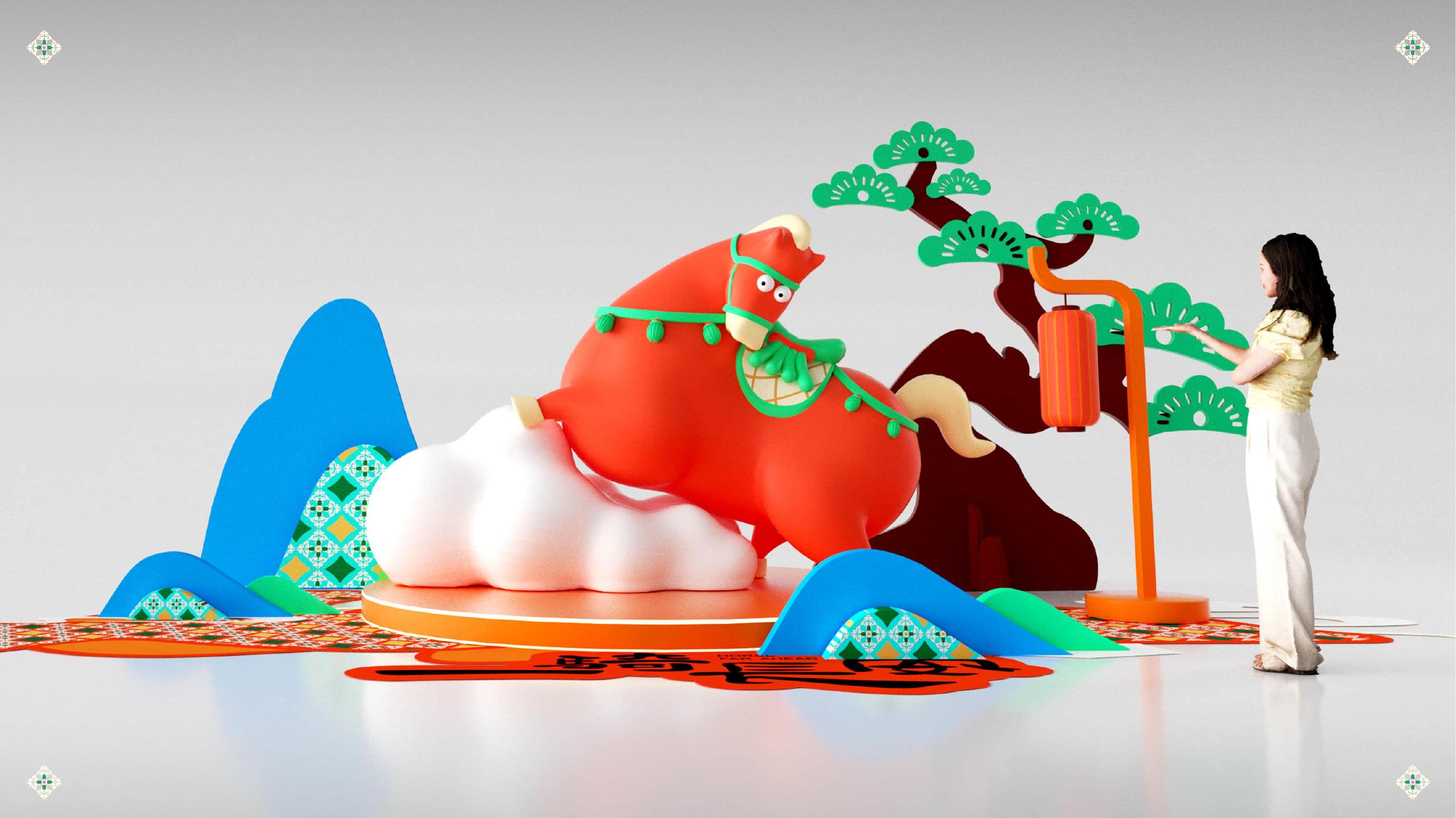 唐三彩-一骑长安