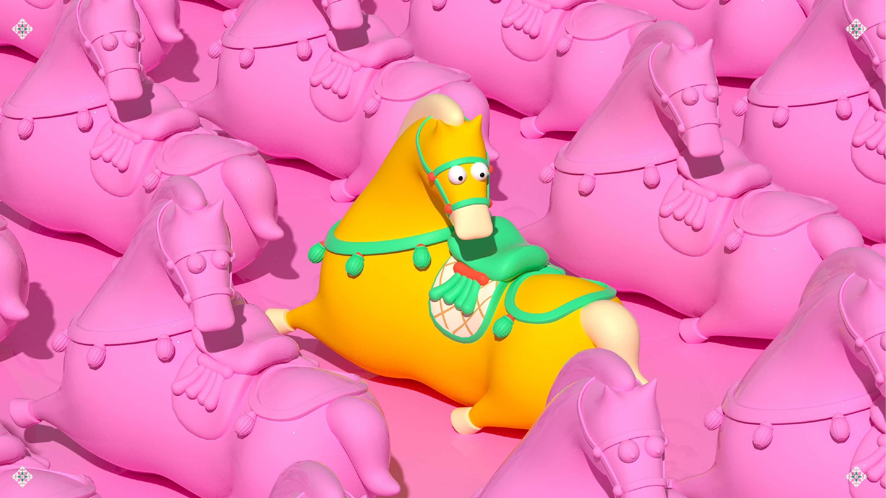 唐三彩-一骑长安