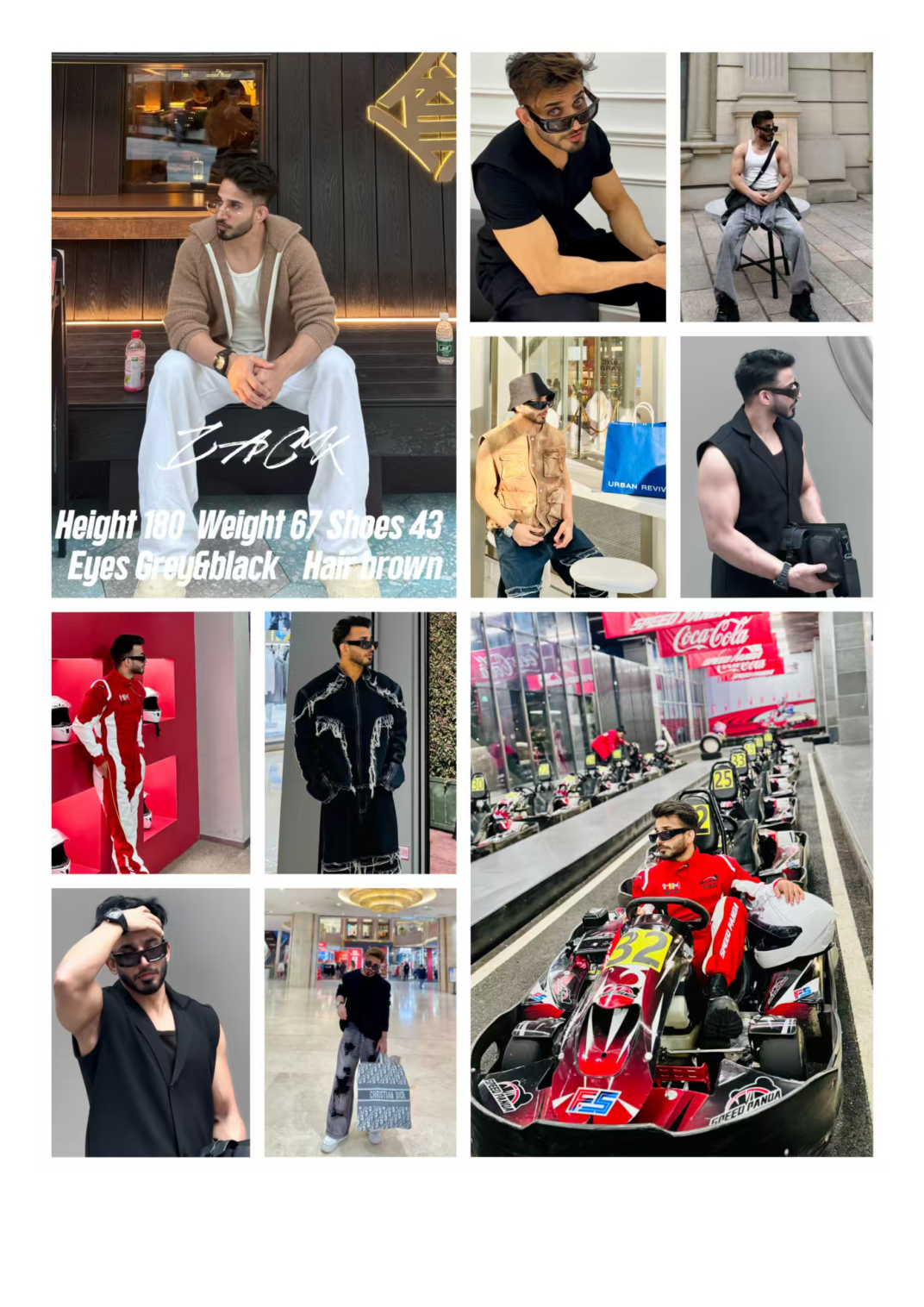 外籍 大牌平面模特