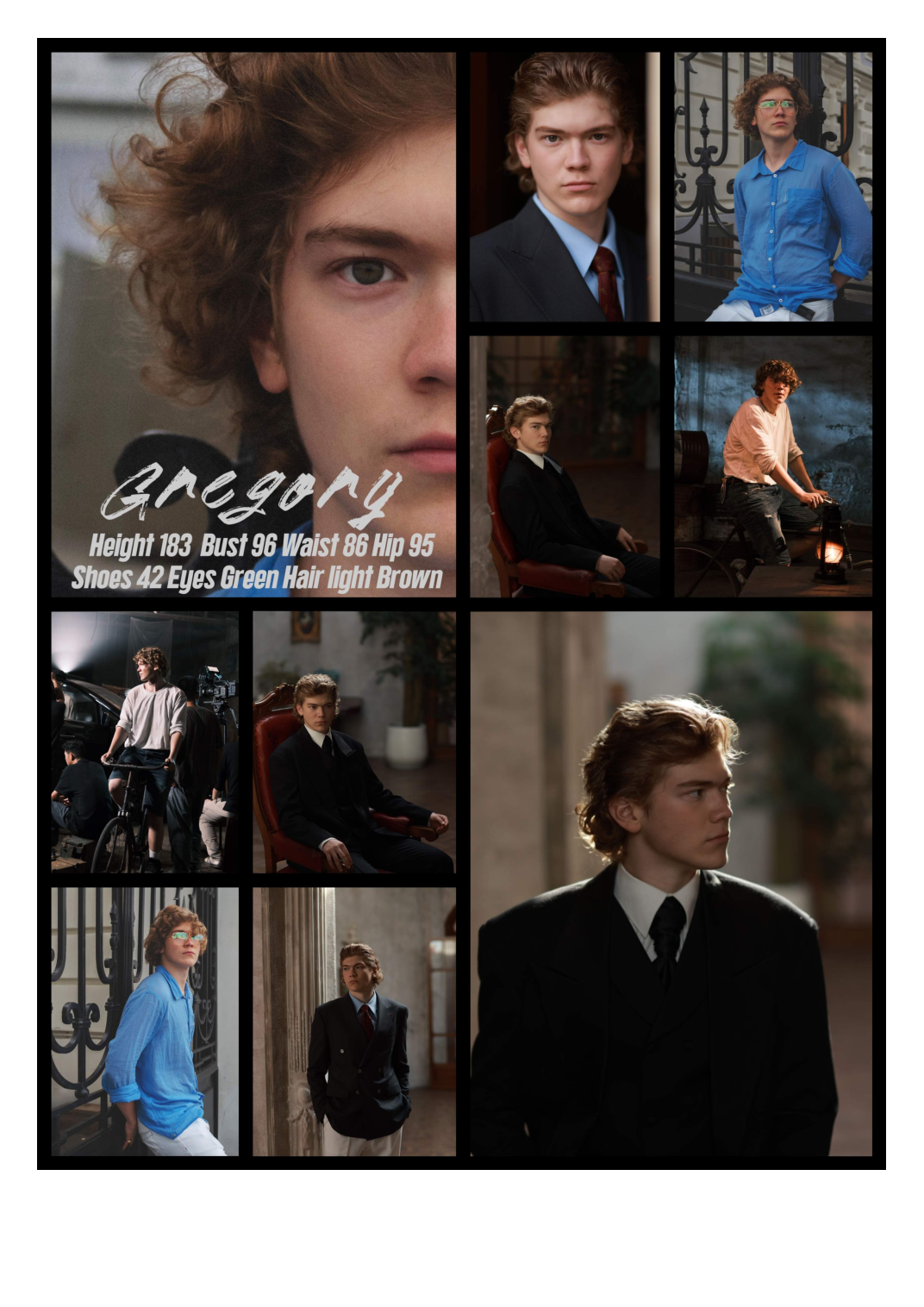 外籍 大牌平面模特