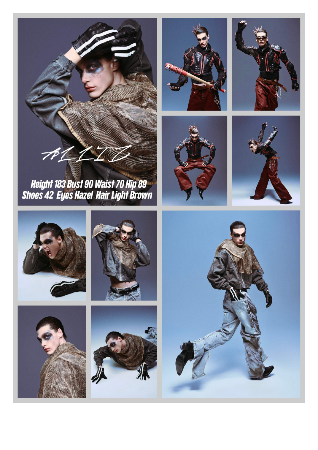 外籍 大牌平面模特