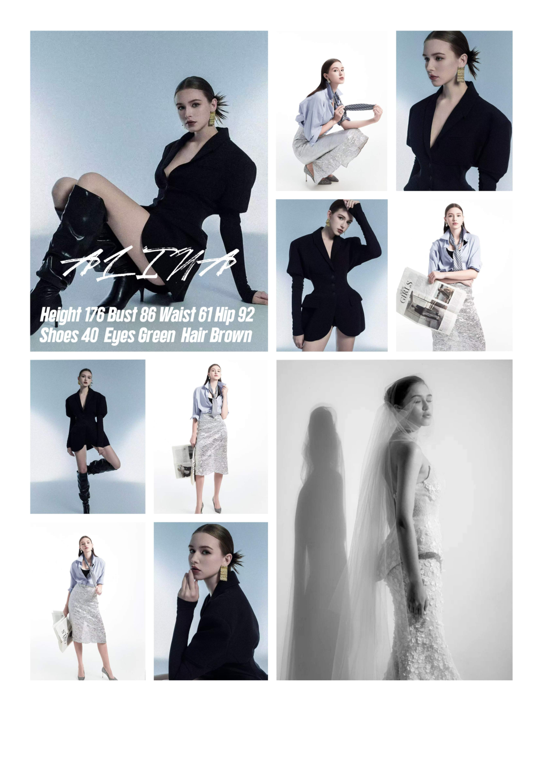 外籍 大牌平面模特