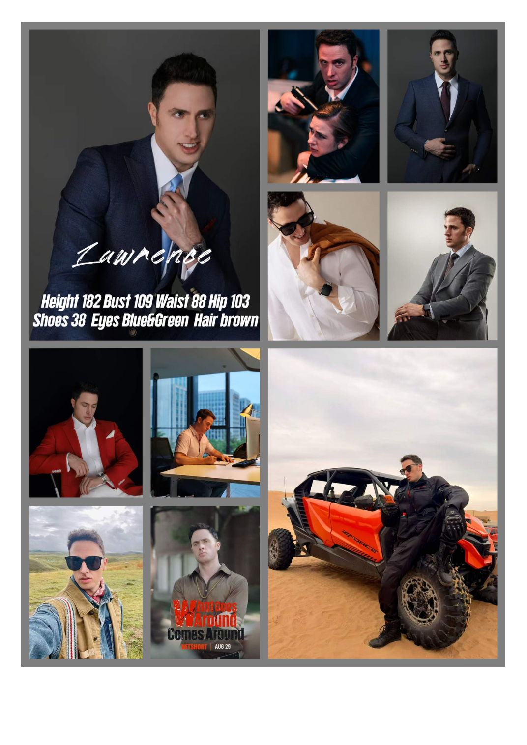 外籍 大牌平面模特