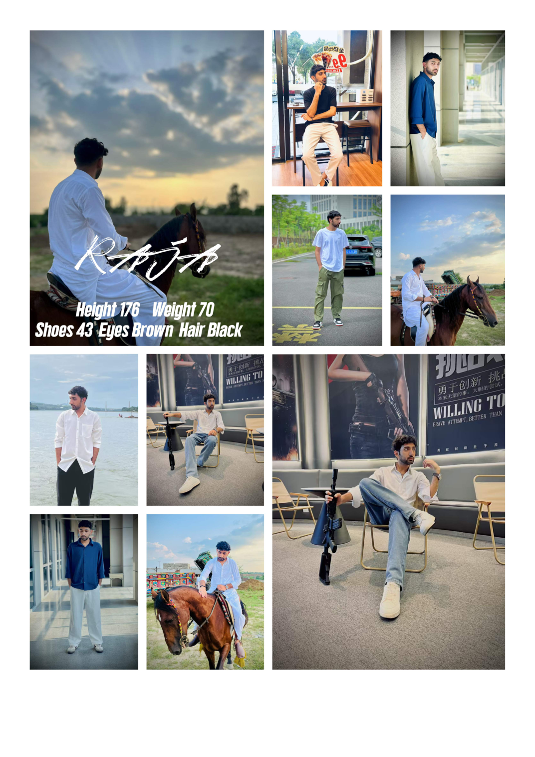 外籍 大牌平面模特