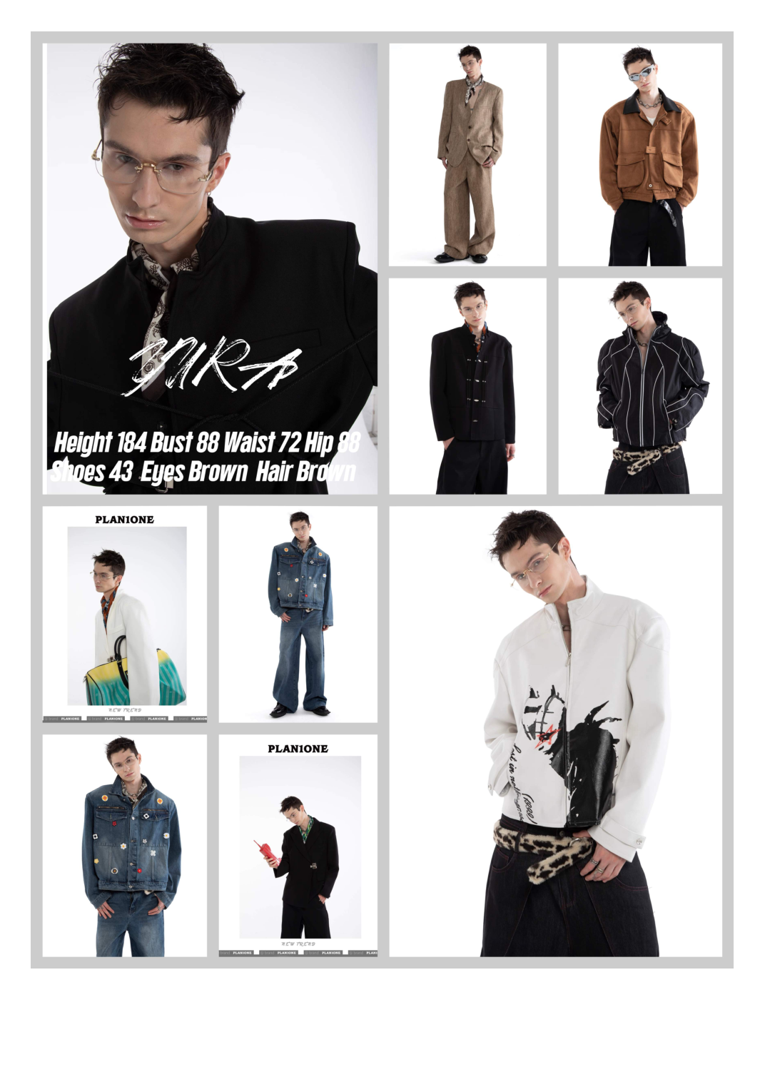 外籍 大牌平面模特