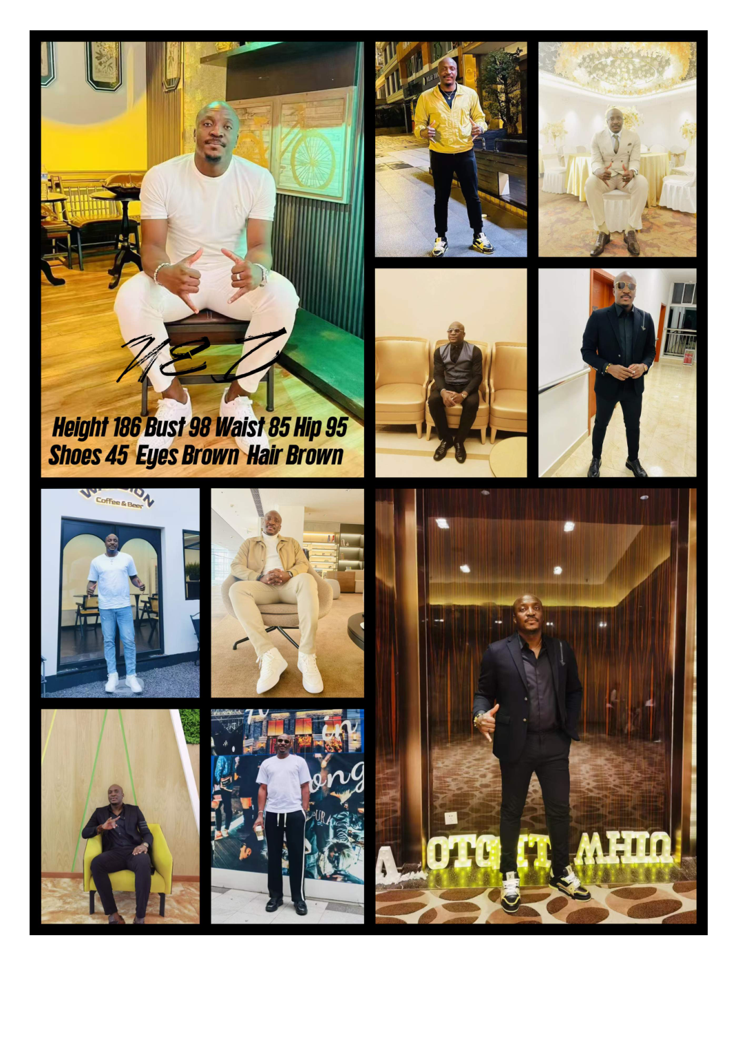 外籍 大牌平面模特