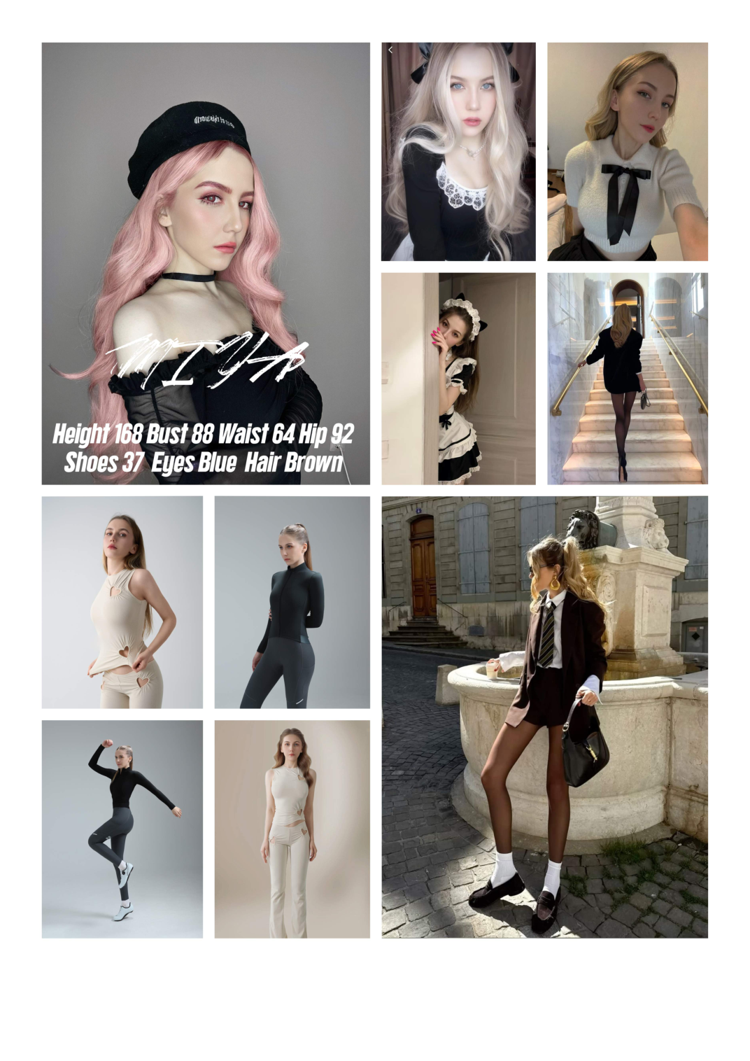 外籍 大牌平面模特