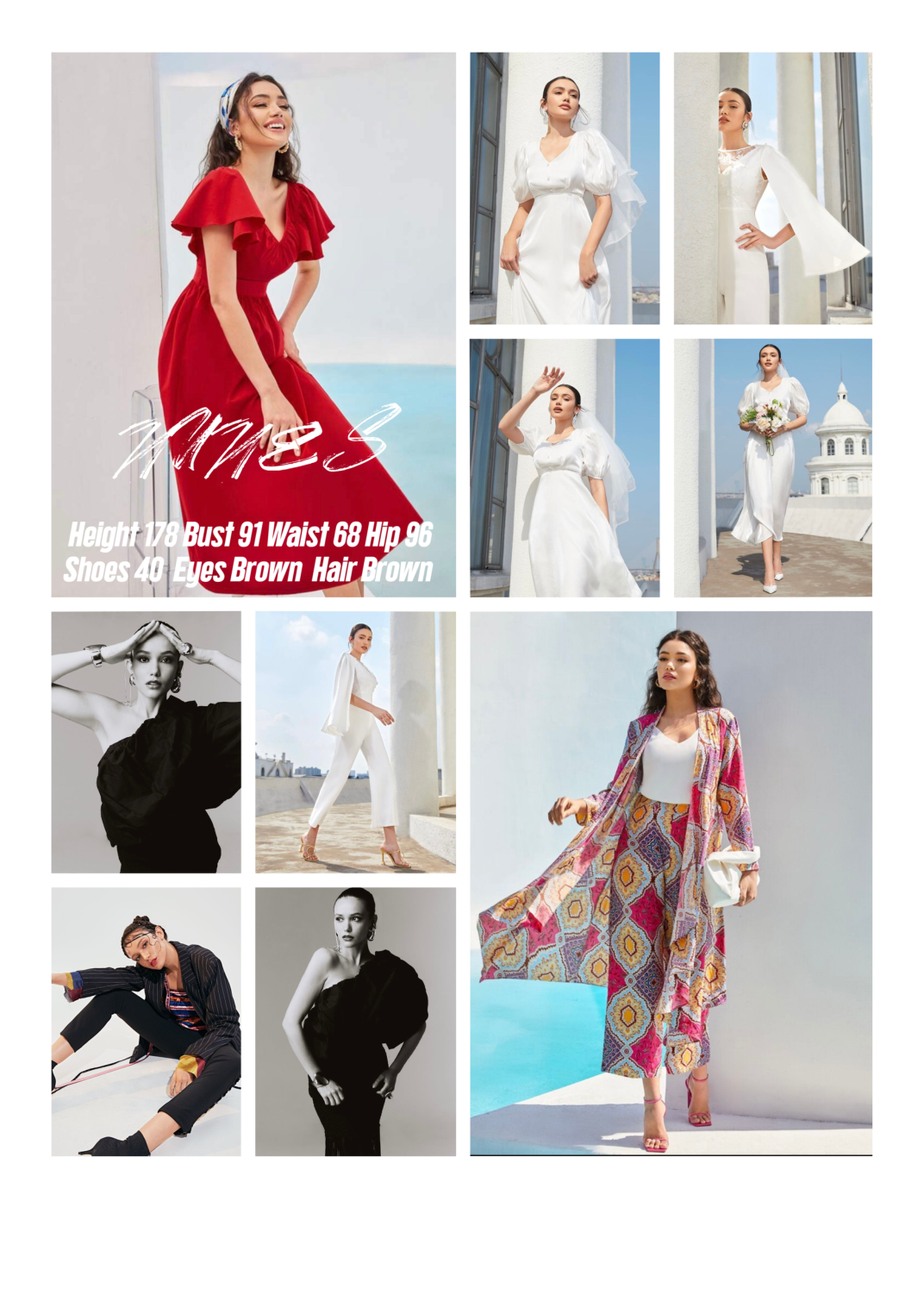 外籍 大牌平面模特