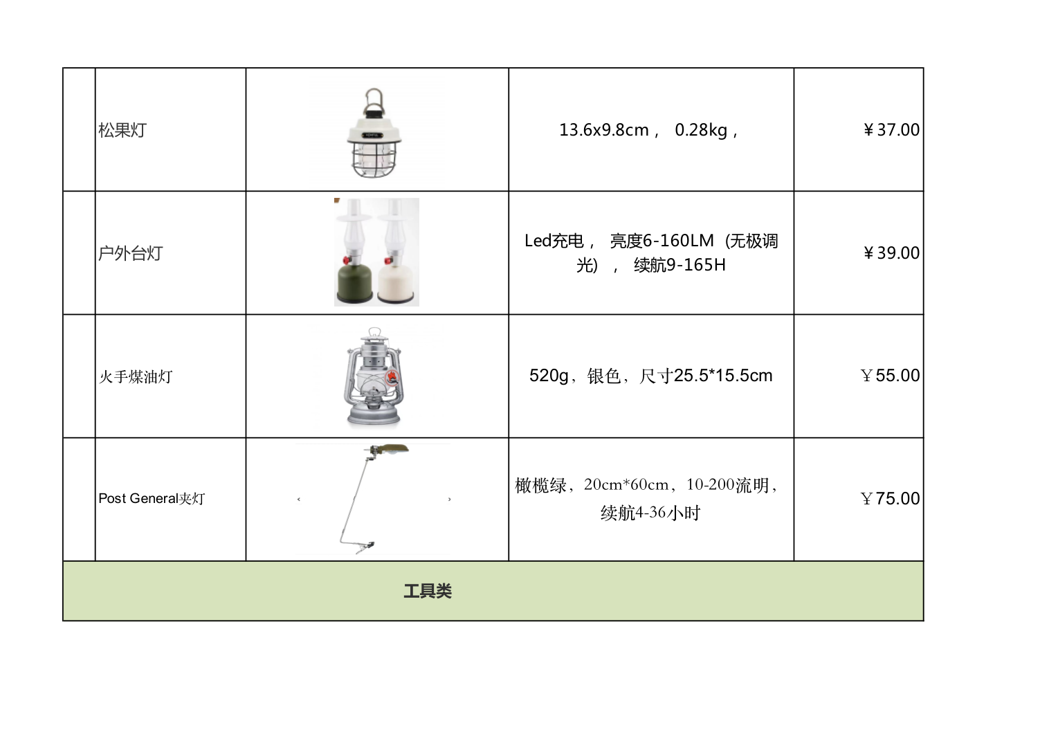 全国范围户外露营装备租赁