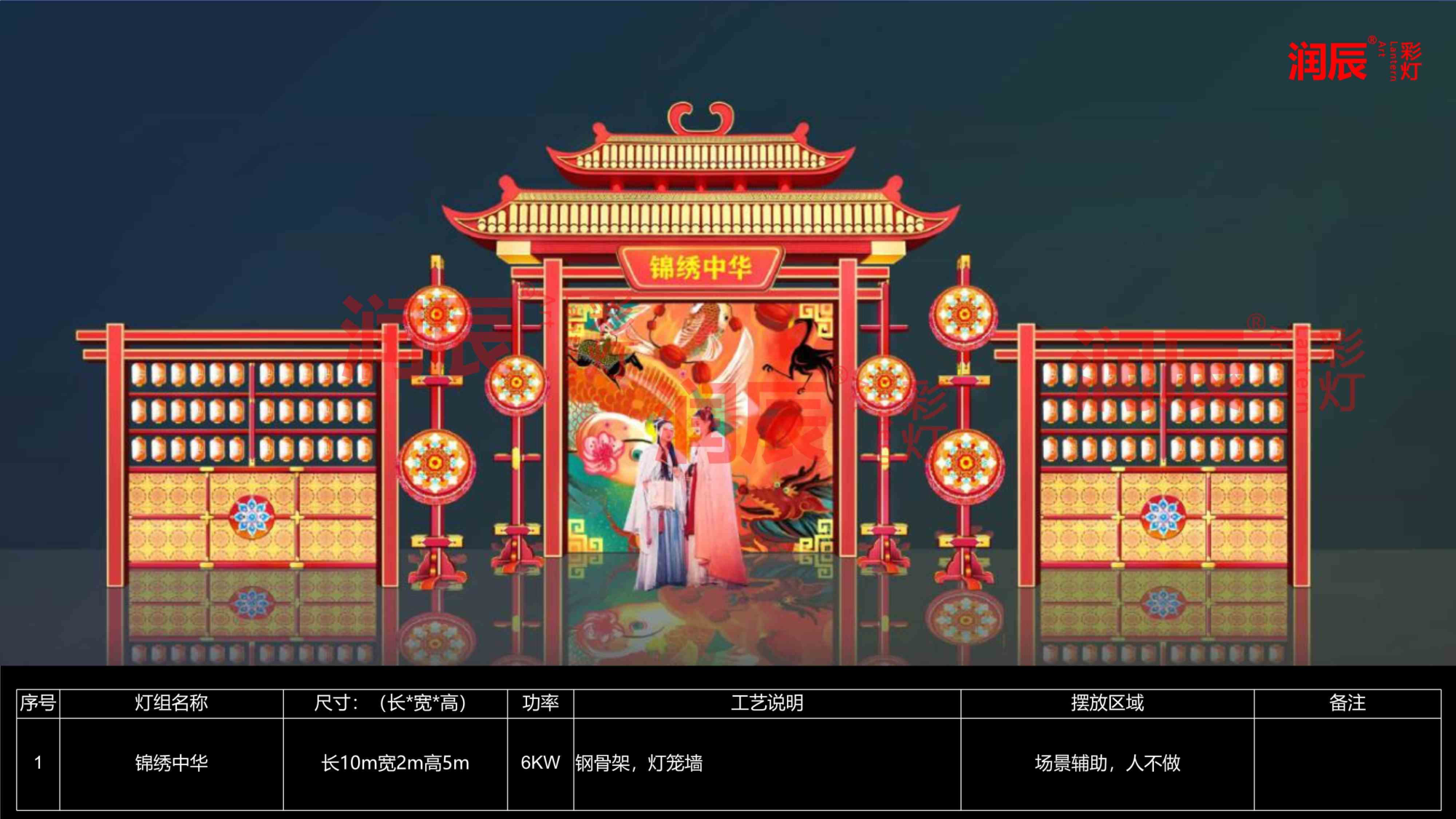 2023兔年迎春花灯方案