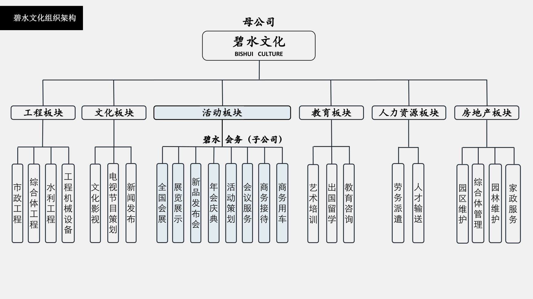 碧水文化——活动策划执行